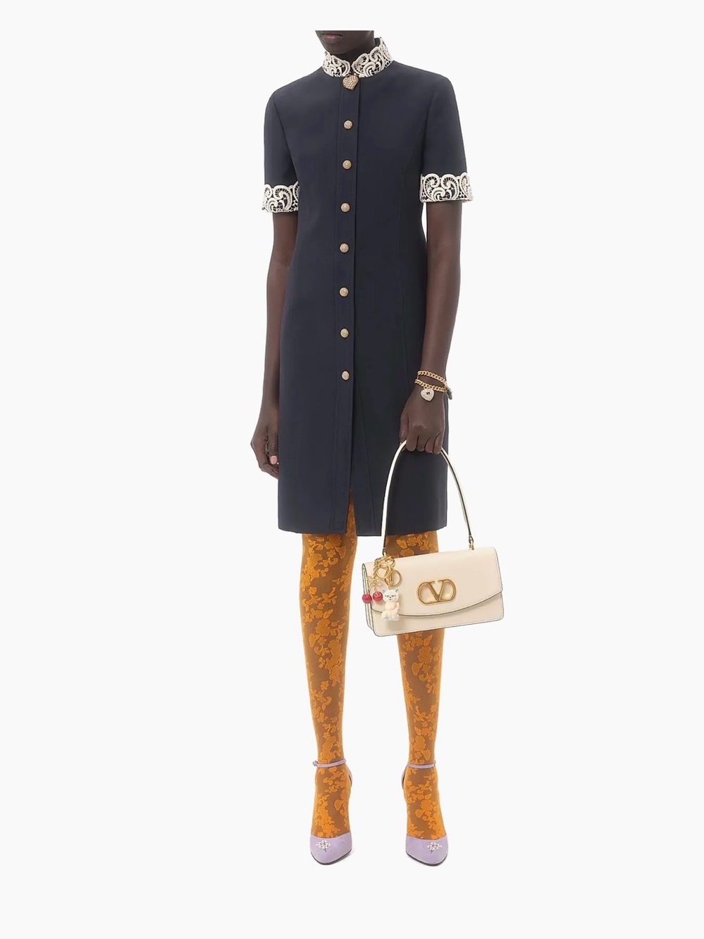 Valentino Garavani Crepe Couture Dress NWT $6200 size 46